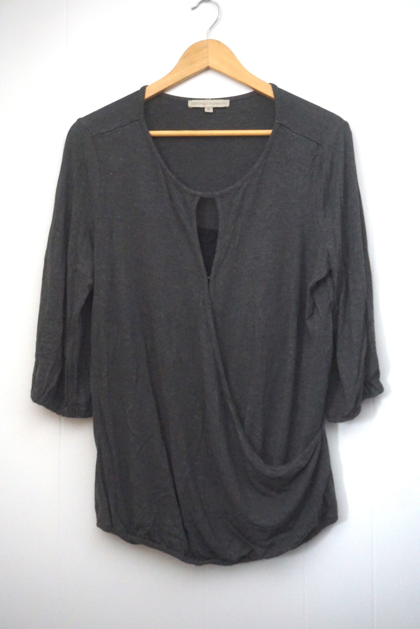 Chandail d'allaitement à manches 3/4 - Moyen