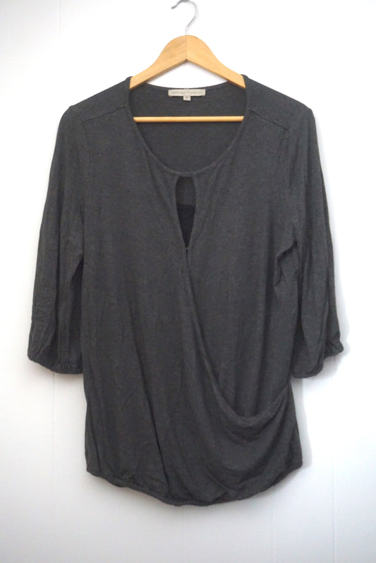 Chandail d'allaitement à manches 3/4 - Moyen