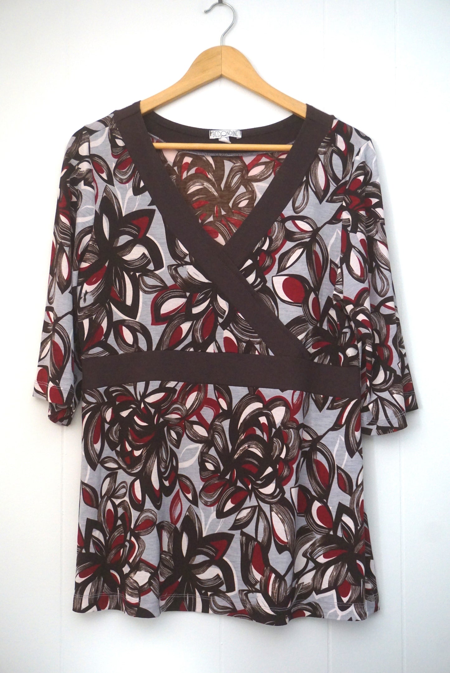 Chandail à manches 3/4 - Très grand